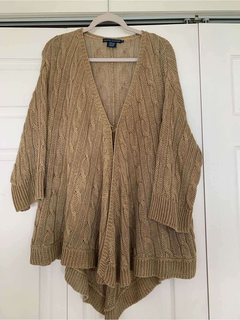 Ralph Lauren Linen Swing Cardigan